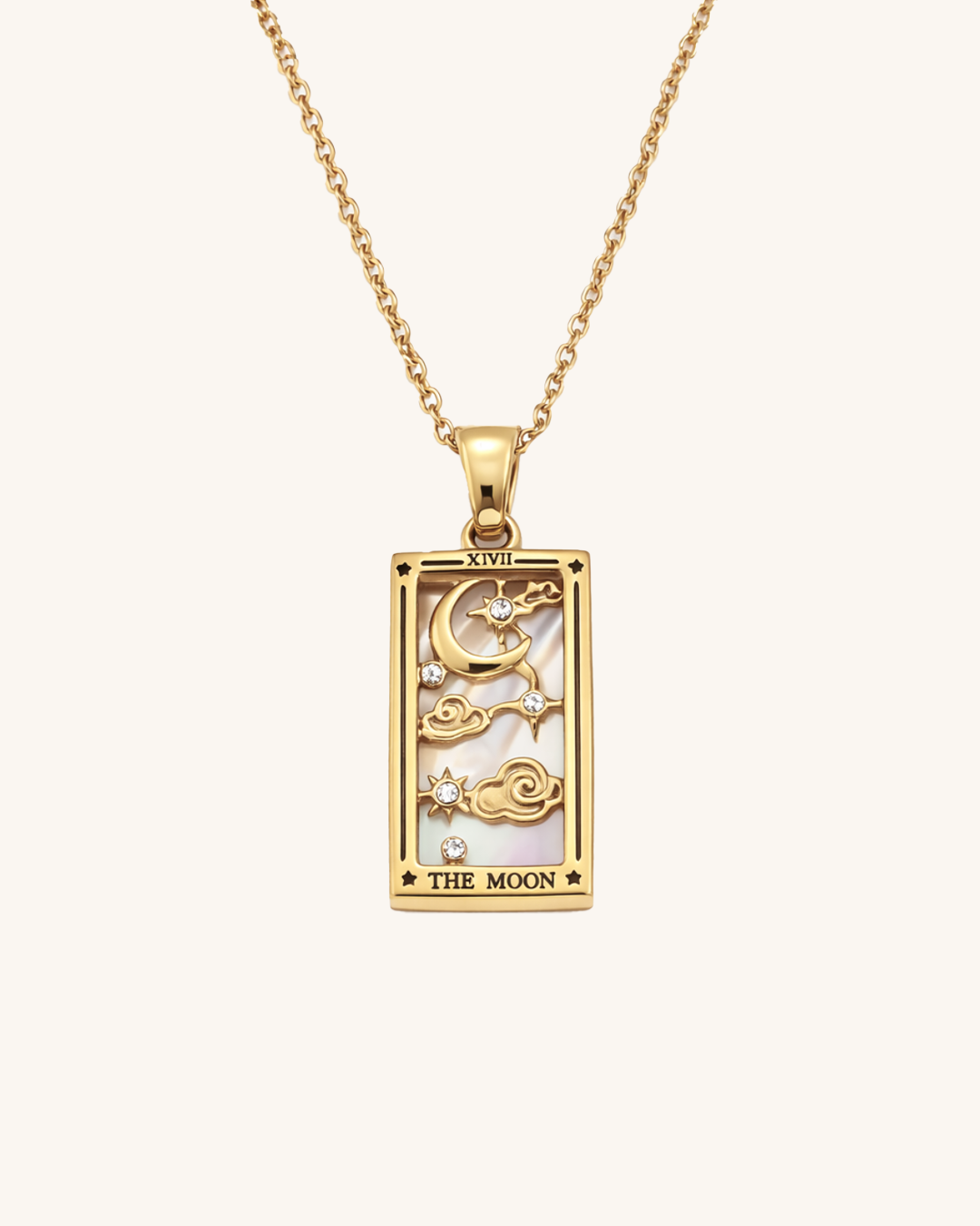Naszyjnik Tarot Księżyc