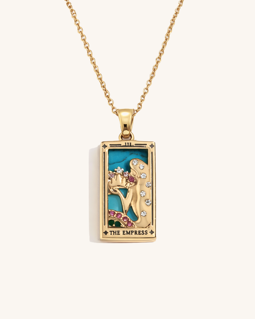 Naszyjnik Tarot Cesarzowa